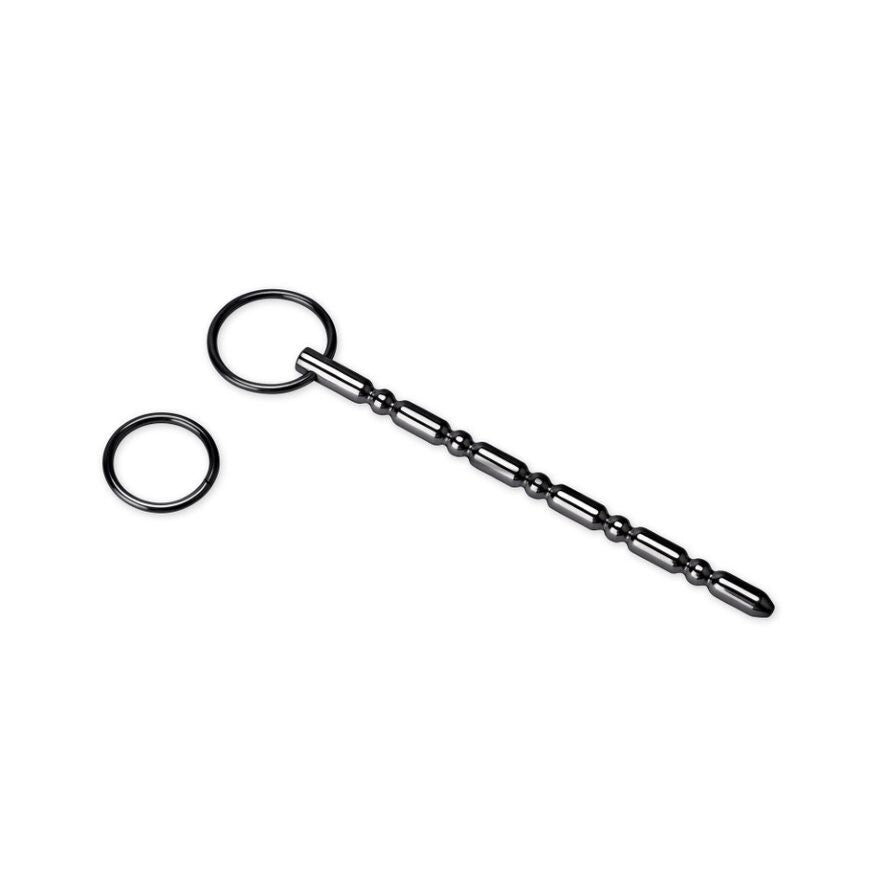 Prowler Red Stainless Steel Ripple Urethral Plug Default Title > Sex Toys For Men > Sounding Rods Main image