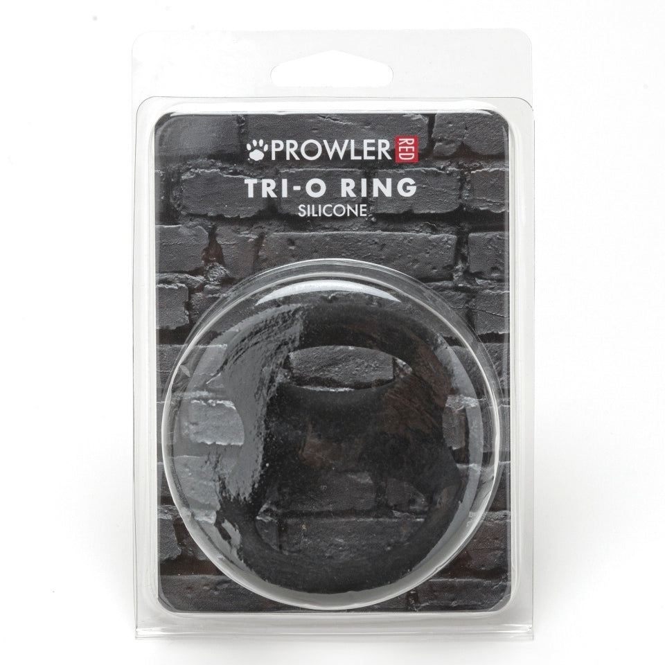 Prowler Red Tri O Silicone Cock Ring Triple Design Comfort > Sex Toys For Men > Love Rings