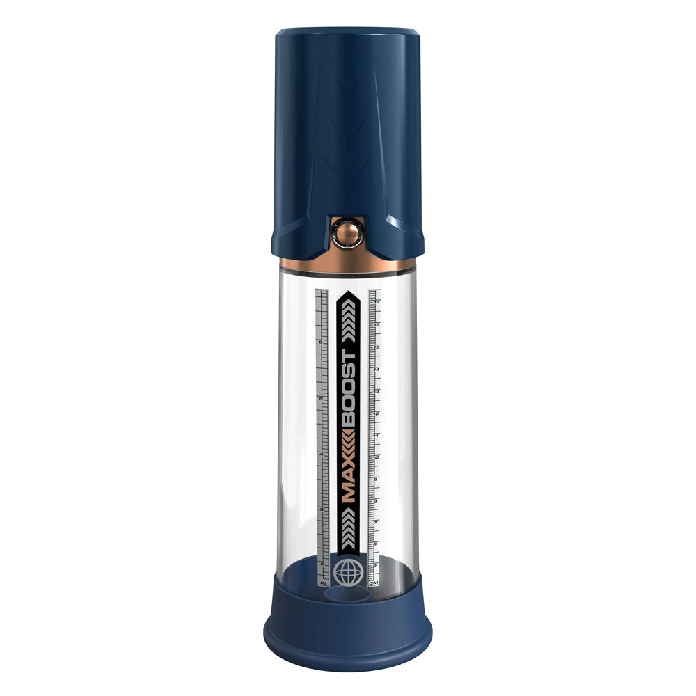 Pump Worx Max Boost – 7 Inch Insertable Penis Pump with Vacuum Pressure Technology > Pumps > Penis Pumps Electric Main image