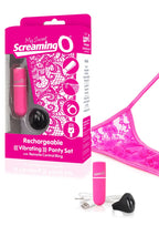 Screaming O Charged Rechargeable Remote Control Panty Vibe Silicone Vibrator > Sex Toys For Ladies > Panty Vibes