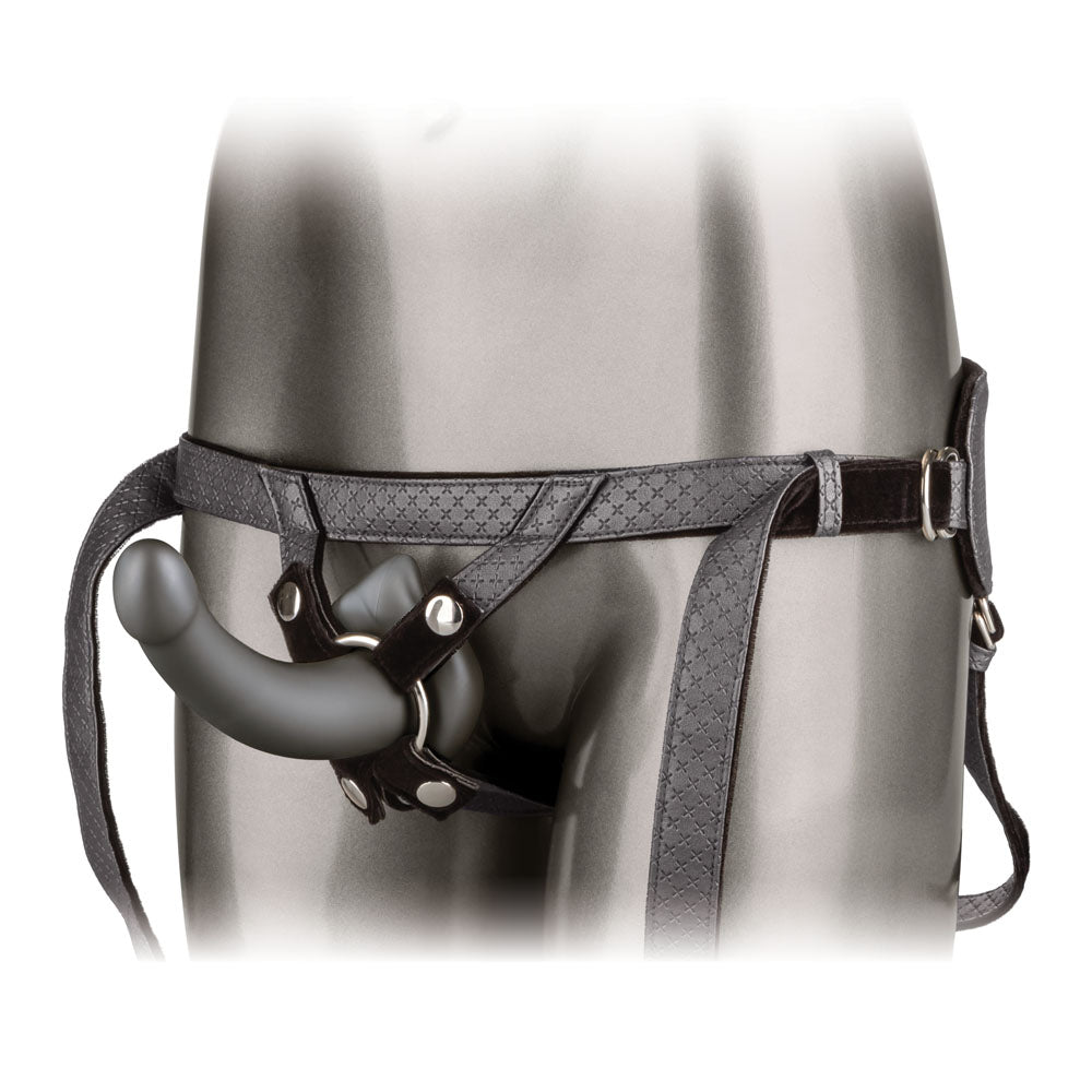 Royal Ultrasoft Crotchless Strap On Set With G Probe > Dildos > Strap On Harnesses