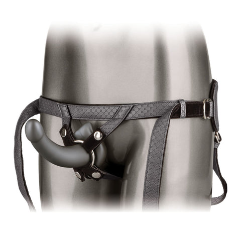 Royal Ultrasoft Crotchless Strap On Set With G Probe > Dildos > Strap On Harnesses