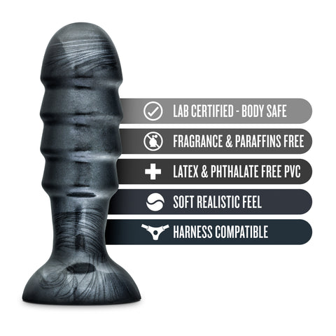 Jet Bruiser Carbon Metallic Black 7.5" Anal Plug > Anal Range > Oversized Anal Toys