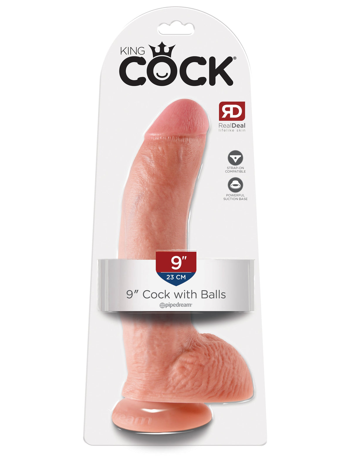 King Cock Realistic Dildo with Balls – 6 to 11 Inch > Dildos > Realistic Dildos