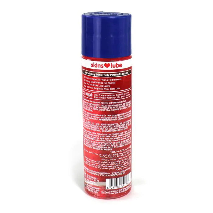 Skins Watermelon Water-Based Lubricant 4.4 Fl Oz Enhanced Oral Play Gel Secondary image