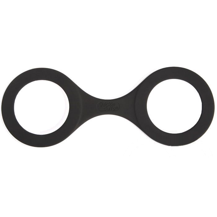 Quickie Cuffs Large Silicone Wrist Cuffs – Soft Flexible Wrist Restraints > Bondage Gear > Handcuffs Main image