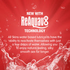 Skins Strawberry Water-Based Lubricant 4.4oz > Lube > Flavoured