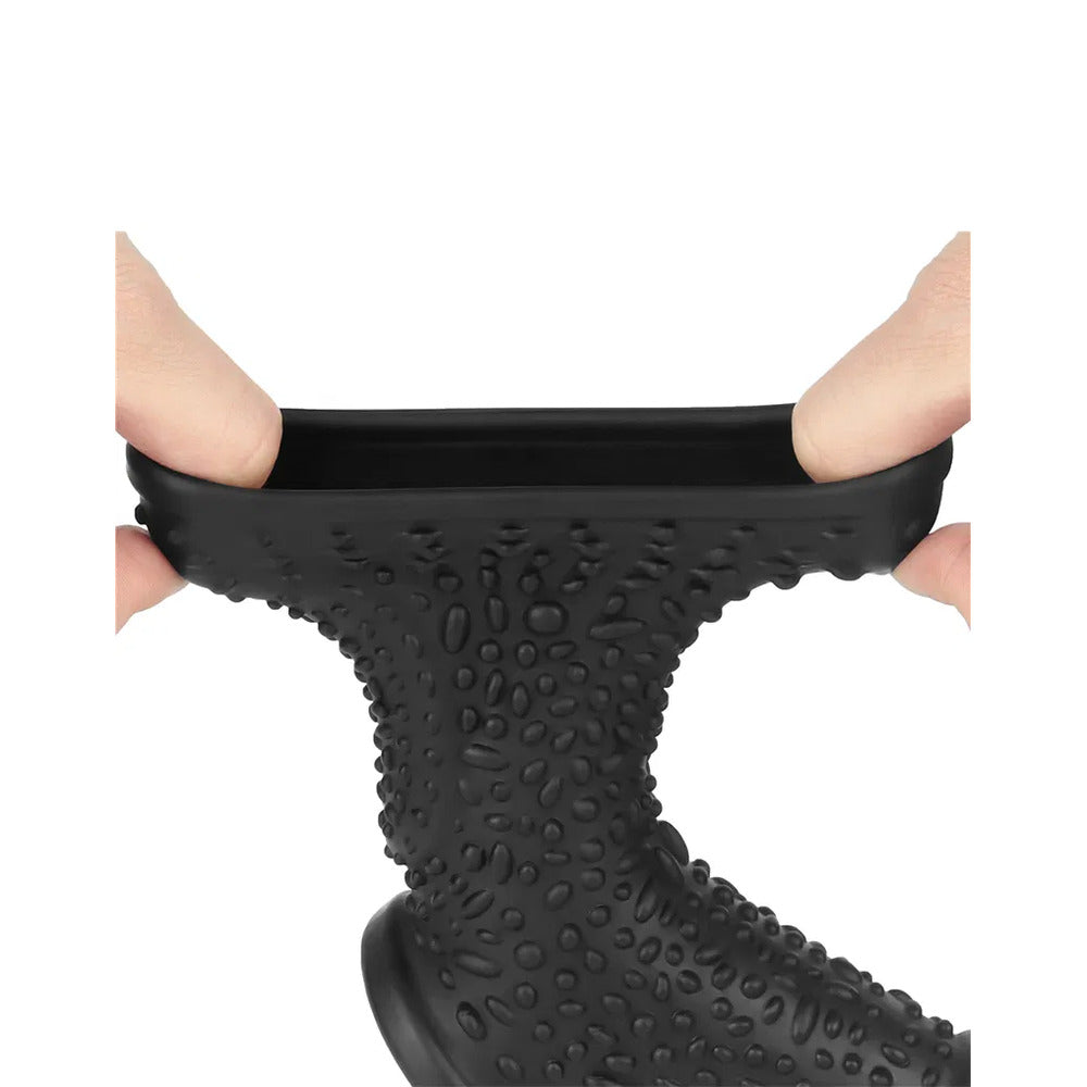 Lovetoy Drip Vibrating Penis Scrotum Sleeve > Sex Toys For Men > Penis Sleeves