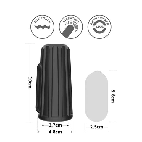 Lovetoy Ridge Vibrating Penis Scrotum Sleeve > Sex Toys For Men > Penis Sleeves