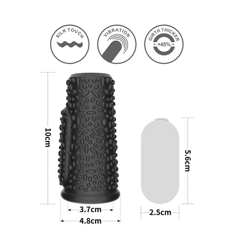 Lovetoy Drip Vibrating Penis Sleeve > Sex Toys For Men > Penis Sleeves
