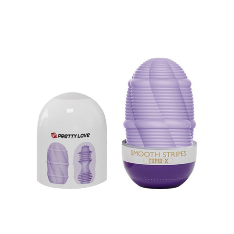 Pretty Love Cupid X Smooth Stripes Male Masturbator Pro Strokers - Manual