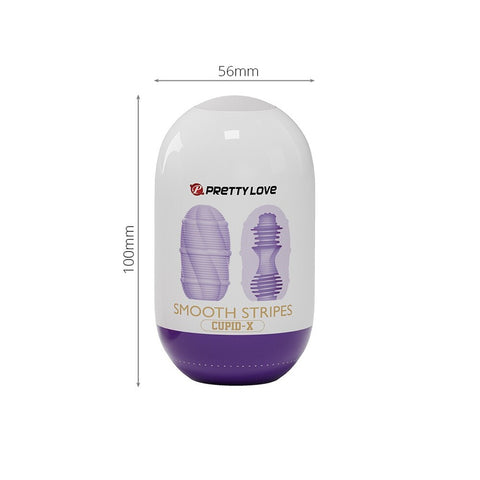 Pretty Love Cupid X Smooth Stripes Male Masturbator Pro Strokers - Manual