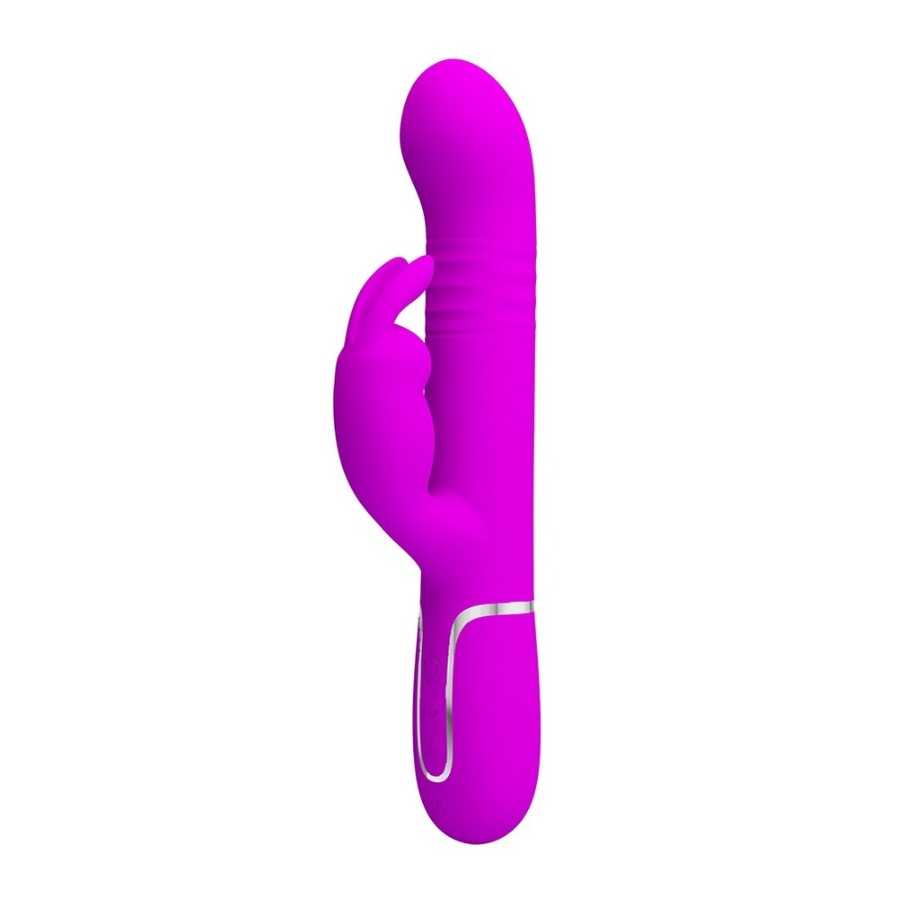 Pretty Love Coale Rechargeable Rabbit Vibrator Silicone Default Title VIBRATORS-RABBIT