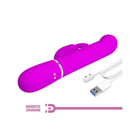Pretty Love Coale Rechargeable Rabbit Vibrator Silicone VIBRATORS-RABBIT