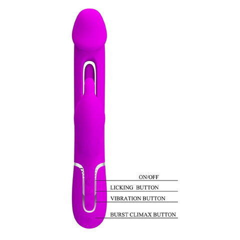 Pretty Love Kampas Rechargeable Rabbit Vibrator VIBRATORS-RABBIT