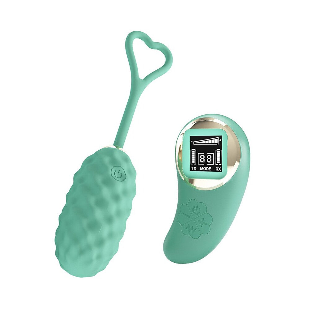 Pretty Love Vivan Remote Control Egg Vibrator Turquoise BULLETS