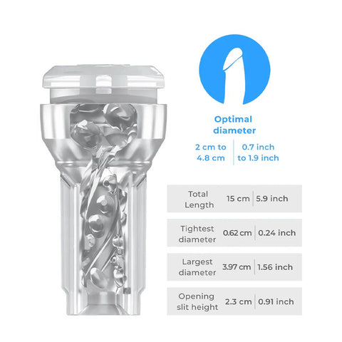 Kiiroo Feel Pocket Powerblow Masturbator > Sex Toys For Men > Vibrating Masturbators