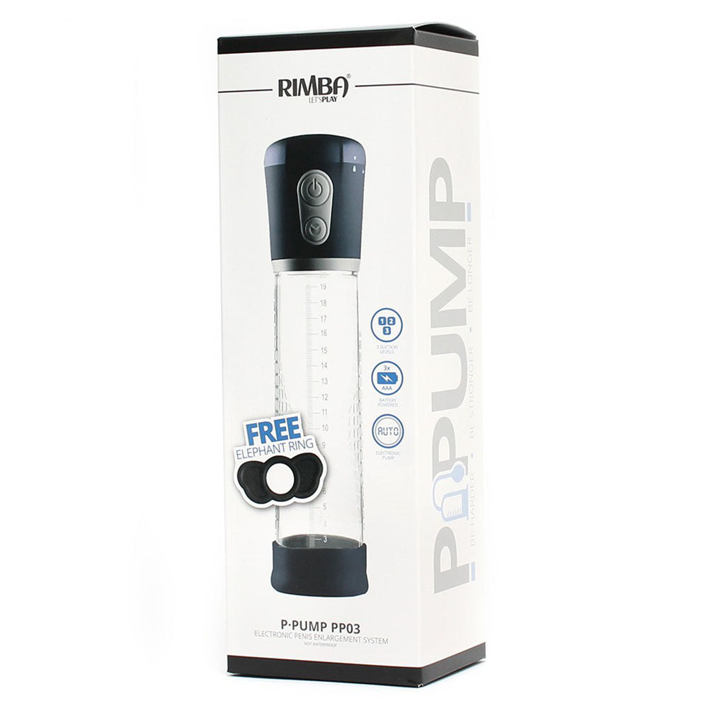 Rimba PPump PP03 Electronic Penis Enlargement Pump System PUMPS Male Electric
