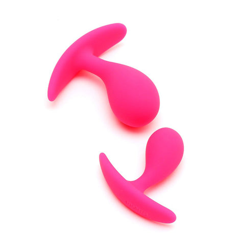 Copenhagen Pink Duo Anal Plug Set > Anal Range > Butt Plug Kits