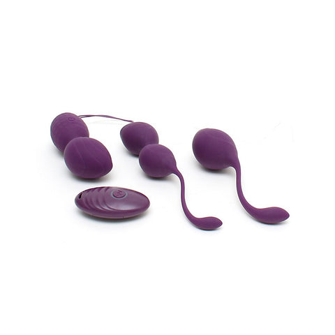 Rimini Vibrating Kegel Ball Set With Remote Control > Sex Toys For Ladies > Kegel Exercise