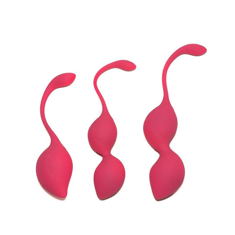 Rimba Geneva Kegel Ball Training Set Pink Pelvic Silicone Default Title > Sex Toys For Ladies > Kegel Exercise