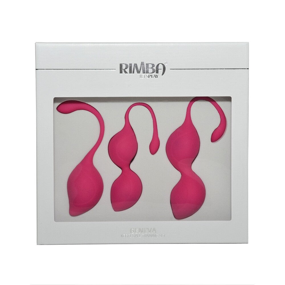 Rimba Geneva Kegel Ball Training Set Pink Pelvic Silicone > Sex Toys For Ladies > Kegel Exercise