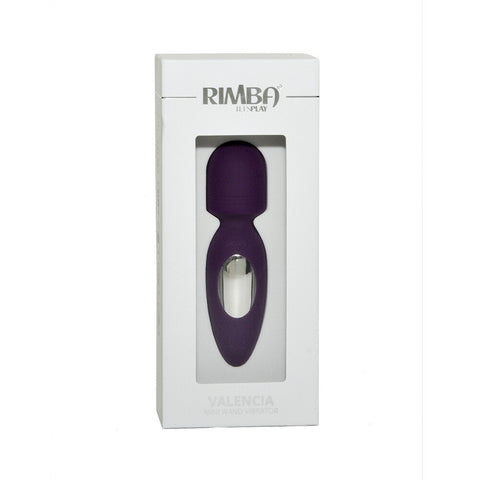 Rimba Valencia Mini Wand Vibrator Purple Compact Powerful > Sex Toys For Ladies > Wand Massagers and Attachments
