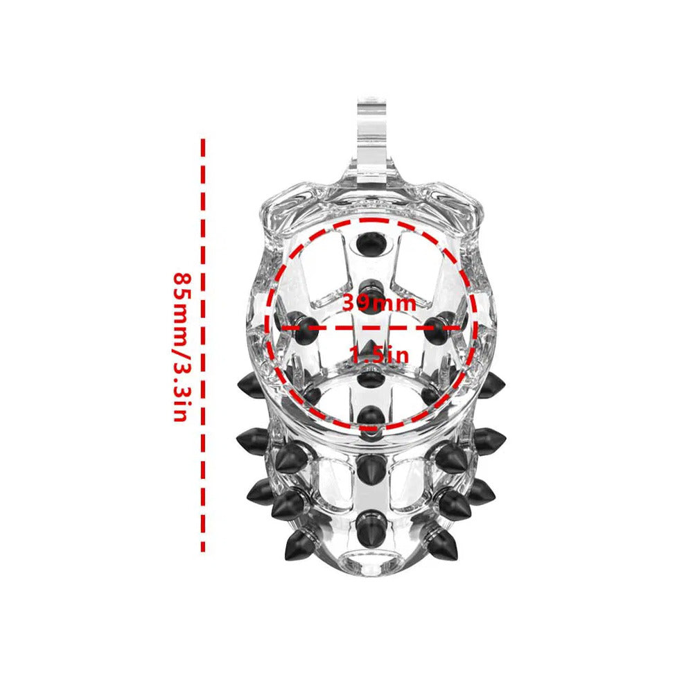 Rimba PCage PC09 Medium Transparent Chastity Cage Design > Bondage Gear > Male Chastity