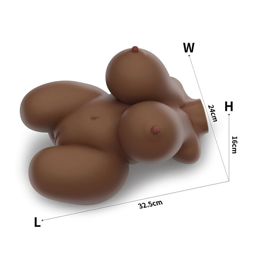 Lovetoy Streetgirls Number 6 Masturbator Flesh Brown > Sex Toys For Men > Masturbators