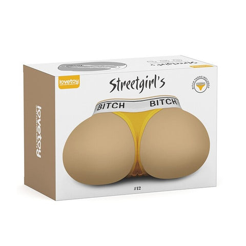 Lovetoy Streetgirls Number 12 Masturbator Flesh Pink Assturbators
