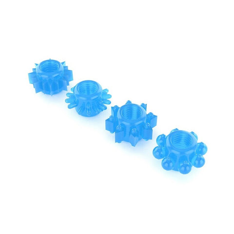Lovetoy Glow In The Dark Lumino Cock Rings Play Pack Of 4 Default Title COCK RING Set