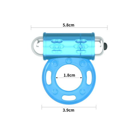 Lovetoy Glow In The Dark Lumino Play Cock Ring > Sex Toys For Men > Love Ring Vibrators