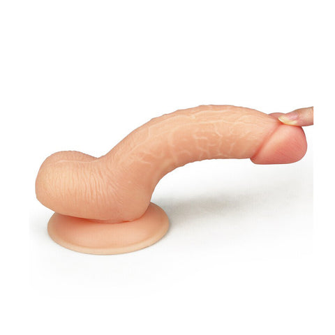 Lovetoy 7 Inch Ultra Soft Dude Dildo Realistic Silicone > Realistic Dildos and Vibes > Realistic Dildos