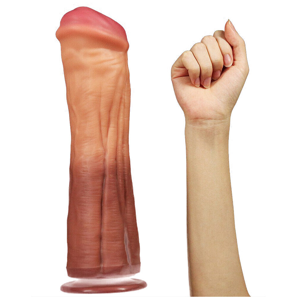 Lovetoy 12 Inch Dual Layered Silicone Horse Cock > Sex Toys > Other Dildos