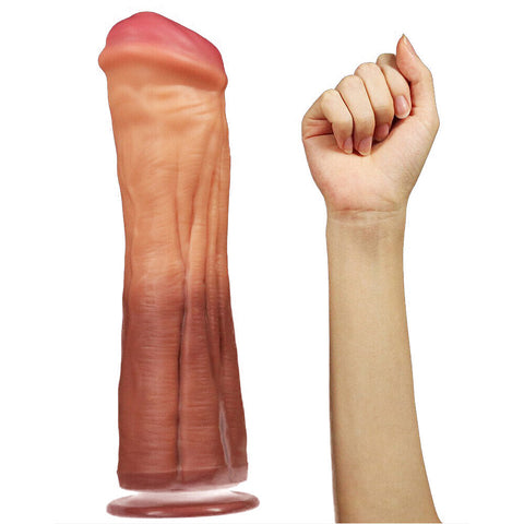 Lovetoy 12 Inch Dual Layered Silicone Horse Cock > Sex Toys > Other Dildos
