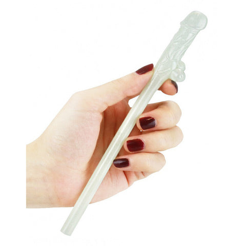 Lovetoy Pack Of 9 Willy Straws Glow In The Dark Hen And Stag Nights