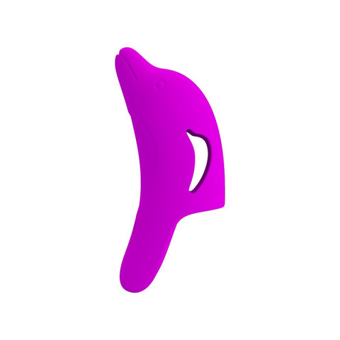 Delphini Finger Vibrator Purple Finger Stimulator