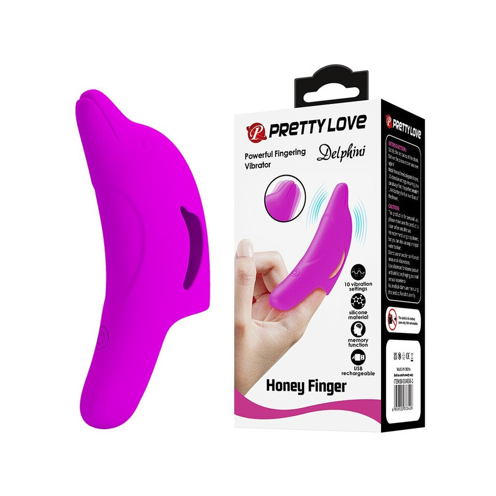 Delphini Finger Vibrator Finger Stimulator