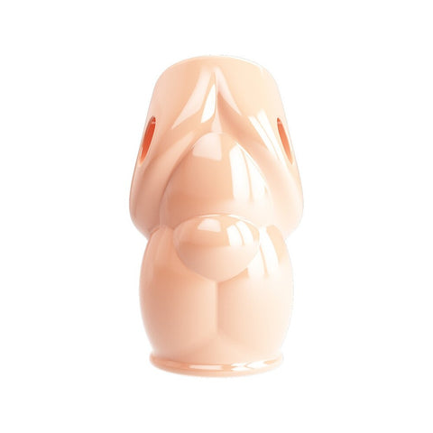 Oscar Flesh Pink Penis Sleeve Soft Stretchy Enhancer > Sex Toys For Men > Penis Sleeves