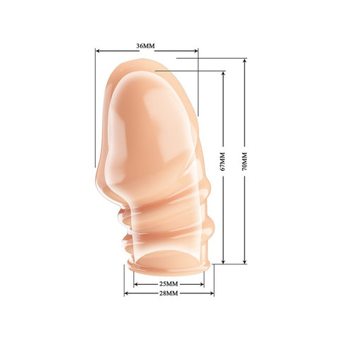 Jeremy Penis Sleeve Flesh Pink > Sex Toys For Men > Penis Sleeves