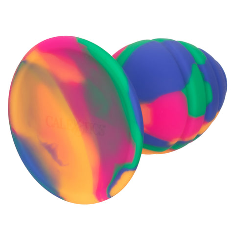 Cheeky Medium Swirl Tie Dye Butt Plug Butt Plugs
