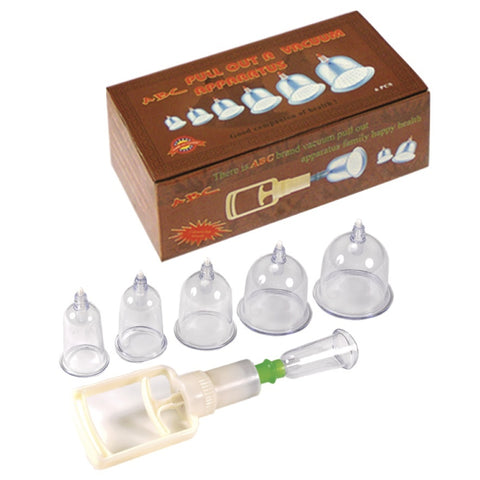 Rimba 6 Piece Cupping Set For Body Massage And Wellness > Bondage Gear > Medical Instruments