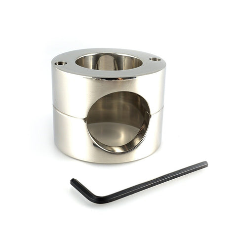 Stainless Steel Ball Stretcher Default Title > Bondage Gear > Cock and Ball Bondage