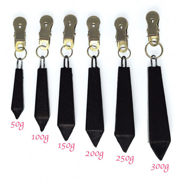 Long Nipple Clamps With Weight 100g > Bondage Gear > Nipple Clamps