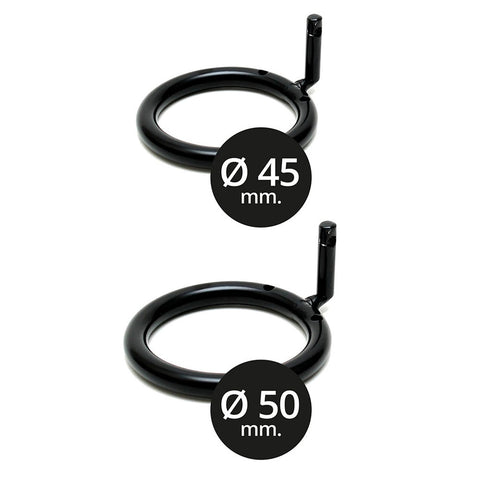 Black Metal Male Chastity Device With Padlock > Bondage Gear > Male Chastity