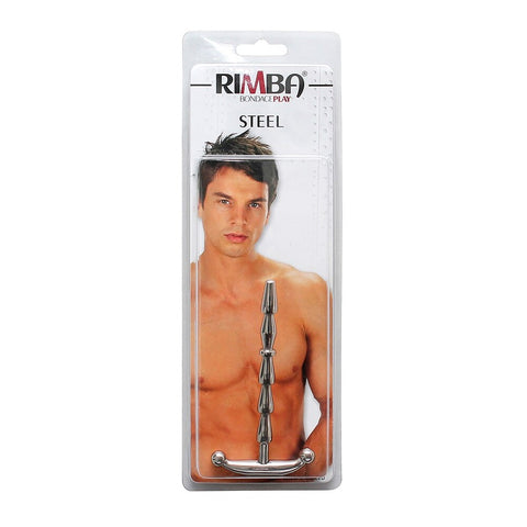 Rimba Bondage Ribbed Urethral Sounding Stick Silicone Sounding Rods