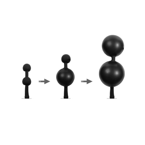 Rimba Latex Play Inflatable Double Ballon > Anal Range > Anal Inflatables
