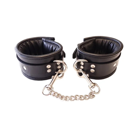 Rouge Garments Wrist Cuffs (Black) – Padded Adjustable Wrist Cuffs 11 Inches Black > Bondage Gear > Handcuffs