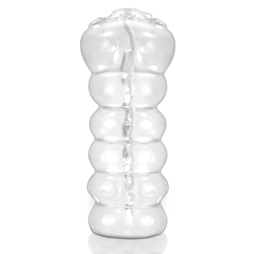 Pipedream Extreme Clear Leader Snatch Masturbator Strokers - Manual