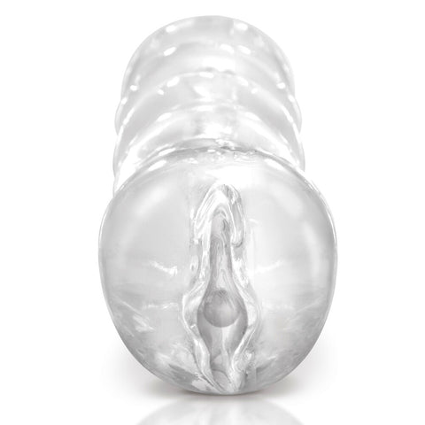 Pipedream Extreme Clear Leader Snatch Masturbator Strokers - Manual